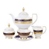 Чайный сервиз на 6 персон Constanza Cobalt Gold 9320