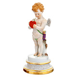 Фигурка Meissen Купидон с разбитым сердцем, Генрих Швабе, 1877-1880 21 см, п/к