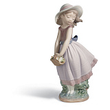Фигурка Lladro Нежная юность 6x18 см, фарфор