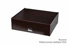 Набор столовых приборов Валенсия Вуд бокс (12 персон)