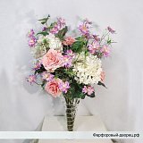 Цветочная композиция "Садовая с розами"