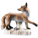 Фигурка Meissen 5 см Лиса