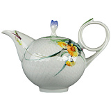Чайник Meissen порционный 0,2л Игра волн, рельеф, дикая флора